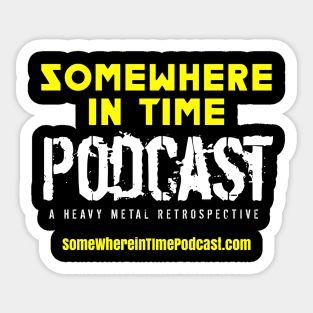 Somewhere in Time "Heavy Metal Retrospective" Sticker